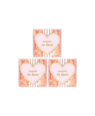 Sugarfina Valentine's Day 2025 Cheers to Love Champagne Bears Small Candy Cube 3 Piece