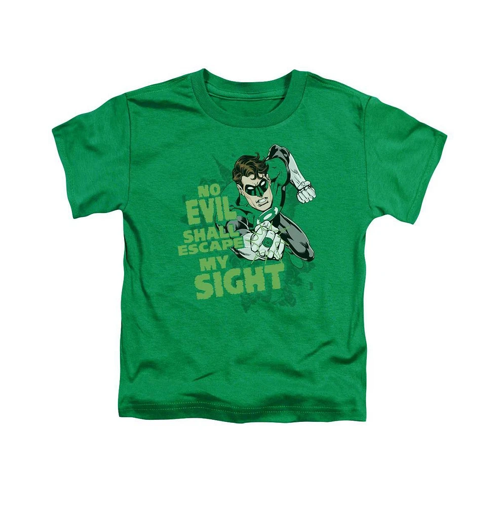 Green Lantern Toddler Girls Baby-Girls No Evil Short Sleeve Tee / T-Shirt