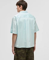 Mode of One Men's Short-Sleeve Camp Collar Graphic Button-Up Shirt, Exclusively at Macy's