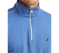 Nautica Men's Quarter Zip Fleece Sweatshirt