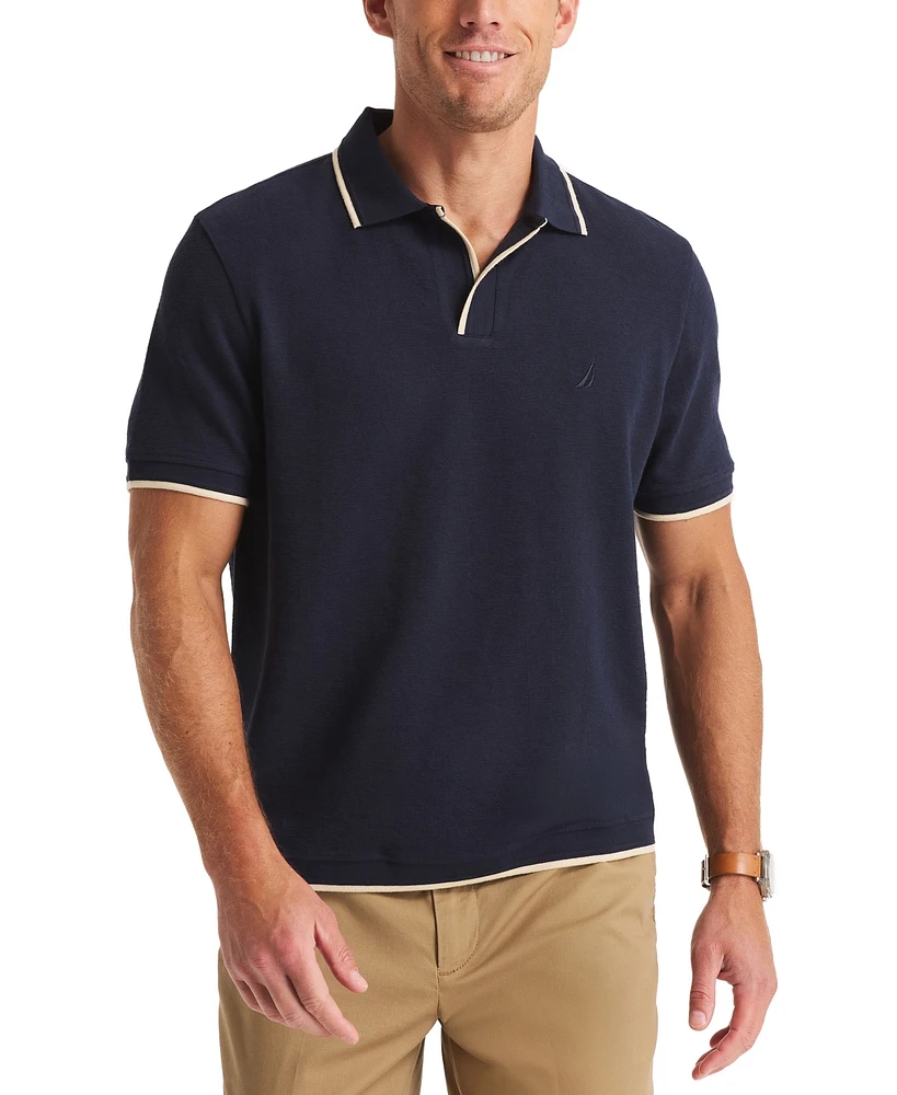 Nautica Men's Classic Fit Printed Polo Shirt