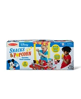 Melissa and Doug Disney Snacks Popcorn Wooden Food Counter