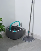 True & Tidy True Clean Spin Mop & Bucket Cleaning System