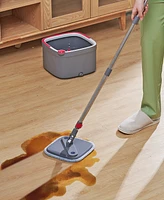 True & Tidy Mop, Silicone Sweeper & Bucket Cleaning System