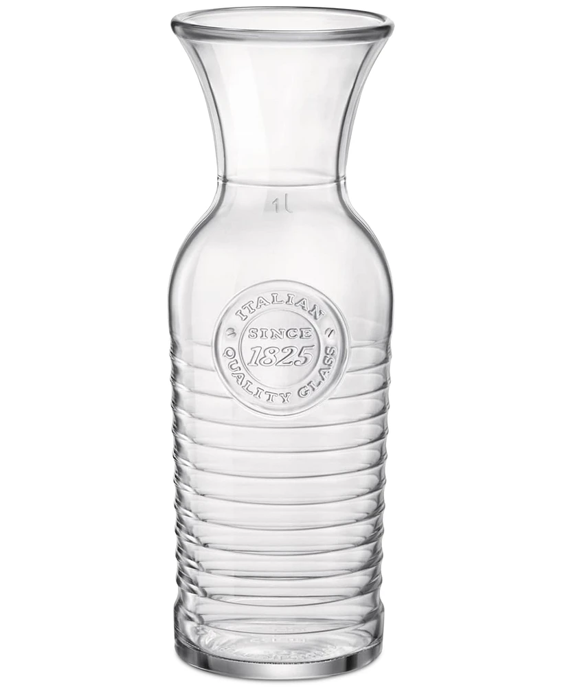 Bormioli Rocco Officina 1825 40-Oz. Clear Glass Carafe, Set of 6