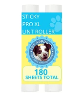 True & Tidy Lr-48 2-pc Lint Roll Refill for StickyPro Xl Extendable Lint Roller