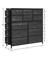 gaomon 12 Drawer Dresser for for Bedroom