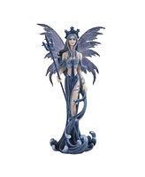 Fc Design "2-pc Set" 10"H Water Fairy in Blue Figurine Statue Ornament Home Room Office Decor and Perfect Ideas for Housewarming, Holidays and Birthda