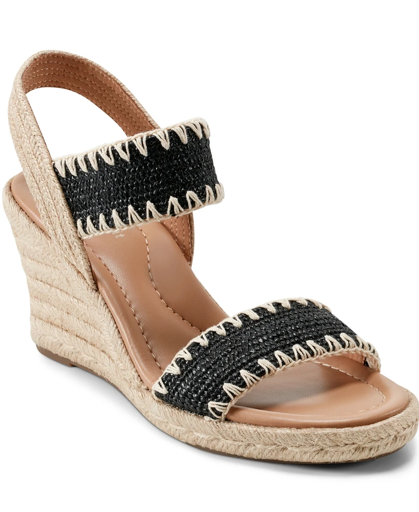 Easy Spirit Women's Ariella Open Toe Wedge Sandals