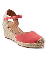 Easy Spirit Women's Makaylie Closed Toe Wedge Sandals