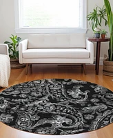 Addison Chantille ACN835 8' Round Area Rug