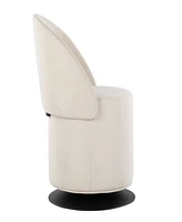 Lumisource 30" Metal Finch Swivel Chair