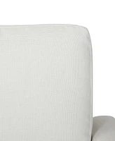 Lumisource 33" Wood Wendy Contemporary Arm Chair