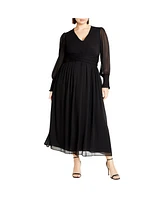 City Chic Plus Selena Maxi Dress