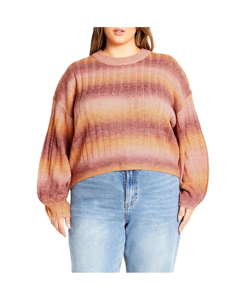 City Chic Plus Shay Sweater