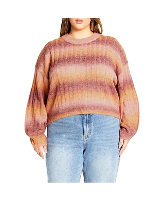 City Chic Plus Shay Sweater