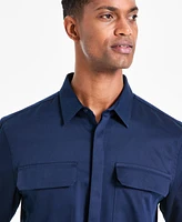 Alfani Men's Owen Regular-Fit Button-Down Shirt, Exclusively at Macy's