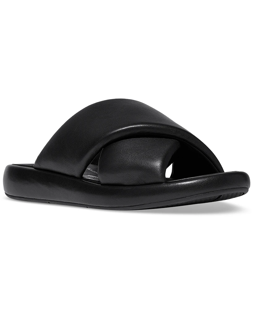FitFlop Women's iQushion D-Luxe Padded Cross Slides