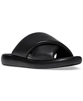 FitFlop Women's iQushion D-Luxe Padded Cross Slides