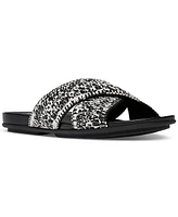 FitFlop Women's Gracie Woven Cross Slide Sandals