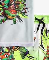 Dreamwave Little Boys Tmnt Rash Guard & Swim Trunks Two-Piece Swimsuit