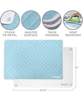 Florida Brands Ironing mat, Magnetic Laundry 28.25” x 19” Quilted for Washer and Dryer Countertop