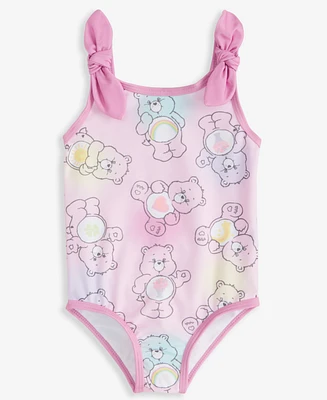 Dreamwave Toddler Girls Care Bears One-Piece Swimsuit