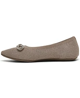 Skechers Women's Cleo Point Bow - Glitzy Haze Skimmer Flats from Finish Line