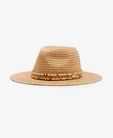 Steve Madden H-Reina Lux Spectrum Shine-Trim Panama Hat