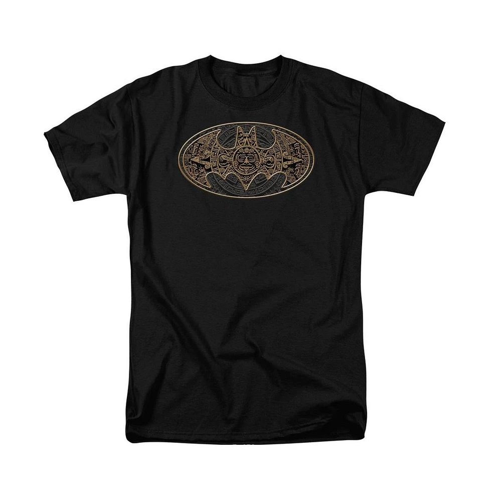 Batman Big & Tall Aztec Bat Logo Short Sleeve Adult Tee / T-Shirt