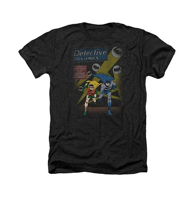 Batman Men's Dynamic Duo Adult Heather Tee / T-Shirt