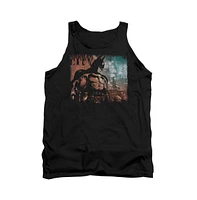 Batman Men's Arkham City Knockout Adult Tank Top