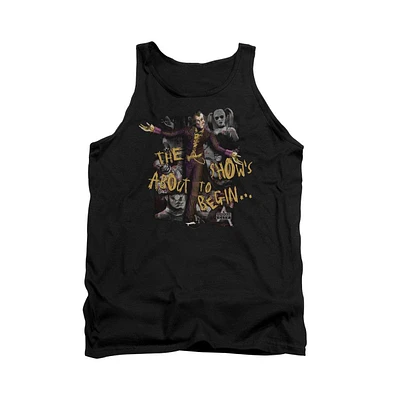 Batman Men's Arkham City About To Begin Adult Tank Top