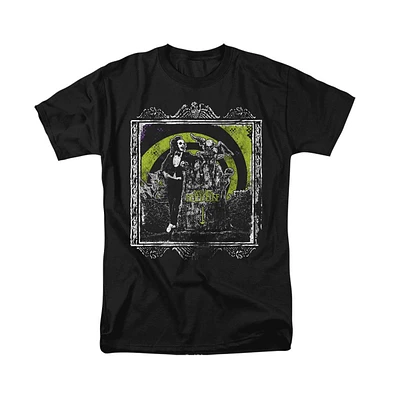 Beetlejuice Mens Here Lies Short Sleeve Adult Tee / T-Shirt