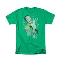 Batman Men's Classic Tv Riddle Me This Short Sleeve Adult Tee / T-Shirt