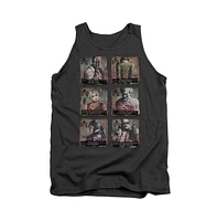 Batman Men's Arkham City Lineup Adult Tank Top