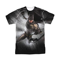 Batman V Superman Men's Light Short Sleeve Adult Poly Crew Tee / T-Shirt