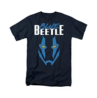 Blue Beetle Men's Mask Short Sleeve Adult Tee / T-Shirt