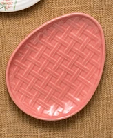 Fiesta Embossed Egg Plate