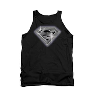 Superman Men's Bling Shield Adult Tank Top