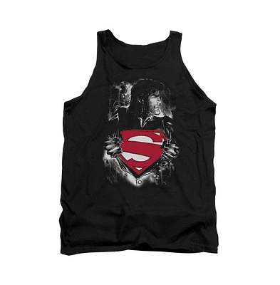 Superman Men's Darkest Hour Adult Tank Top