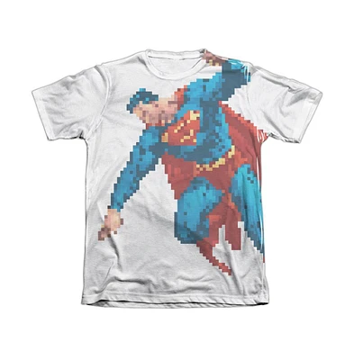 Superman Men's Superbit Adult Poly/Cotton Short Sleeve Tee / T-Shirt