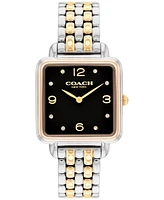 Coach Women's Cass Tri-Tone Stainless Steel Bracelet Watch, 28mm