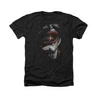 Batman Men's Smile Of Evil Adult Heather Tee / T-Shirt