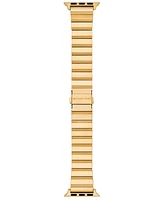 Michael Kors Women's Gold-Tone Stainless Steel Band for Apple Watch