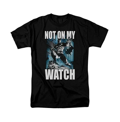 Batman Big & Tall Not On My Watch Short Sleeve Adult Tee / T-Shirt