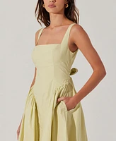 Astr the Label Women's Vinya Sleeveless Cotton Midi Dress