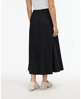 Ellen Tracy Women's Poplin Wrap Skirt