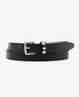 Steve Madden Women's 3-Pc. Raffia & Faux-Leather Belt Set