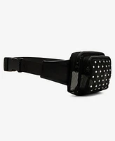 Steve Madden Rhinestone Mesh Fanny Pack